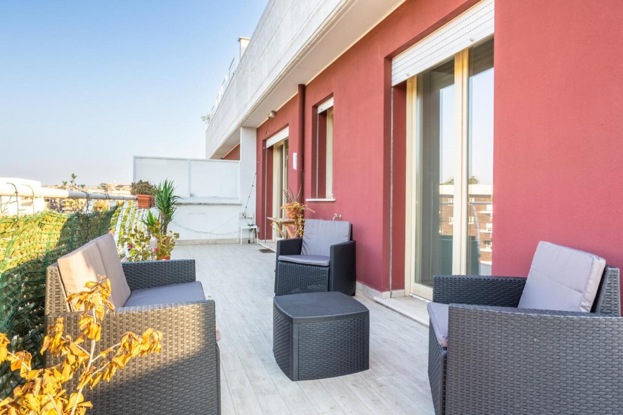 דירות רומא Urban Retreat -Private Parking+Terrace מראה חיצוני תמונה