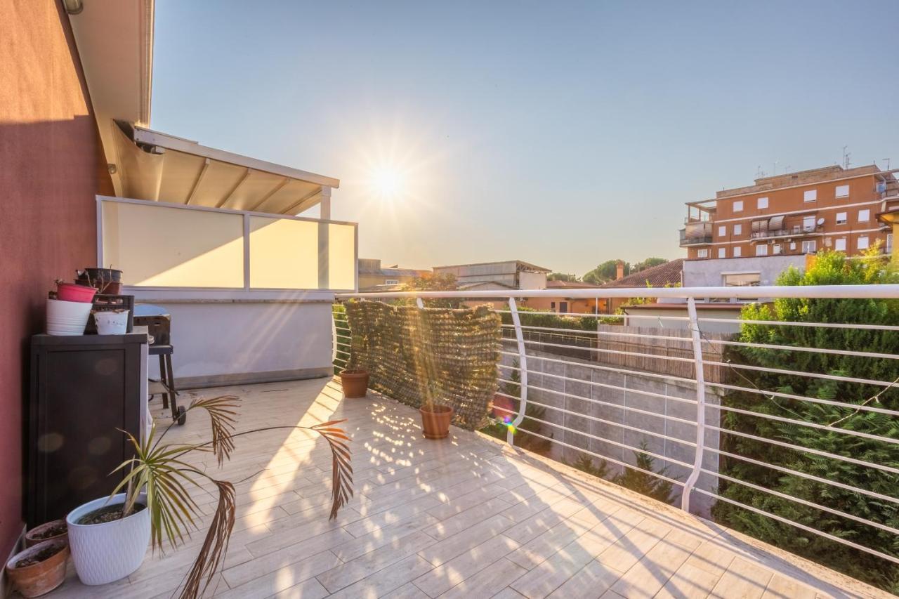 דירות רומא Urban Retreat -Private Parking+Terrace מראה חיצוני תמונה